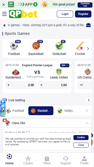 QPbet apk